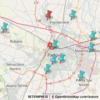 Mappa Via Quarto, 35138 Padova PD, Italia (5.52)