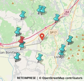 Mappa Via Fossacan, 36045 Lonigo VI, Italia (4.83267)