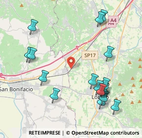 Mappa Via Fossacan, 36045 Lonigo VI, Italia (4.73647)