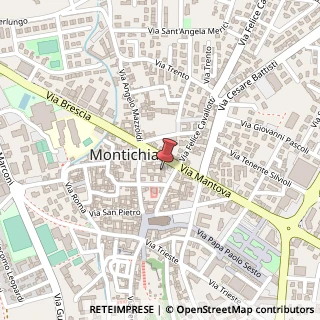Mappa Via Felice Cavallotti, 21, 25018 Montichiari, Brescia (Lombardia)