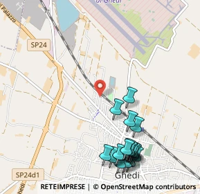 Mappa Via Mascagni Pietro, 25016 Ghedi BS, Italia (1.2805)