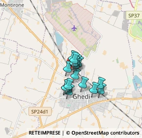 Mappa Via Mascagni Pietro, 25016 Ghedi BS, Italia (0.98688)