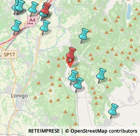Mappa Via Gianesin, 36040 Grancona VI, Italia (5.426)