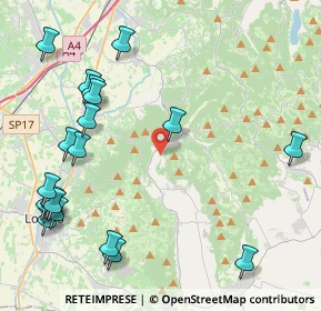 Mappa Via Gianesin, 36040 Grancona VI, Italia (5.463)