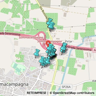 Mappa Via Bussolengo, 37066 Sommacampagna VR, Italia (0.29286)