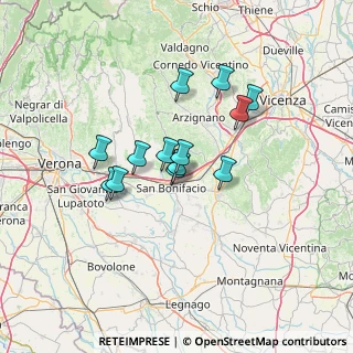 Mappa Quartiere Moro A., 37032 Monteforte d'Alpone VR, Italia (10.14231)