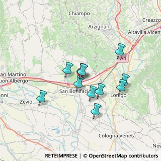 Mappa Quartiere Moro A., 37032 Monteforte d'Alpone VR, Italia (5.68091)