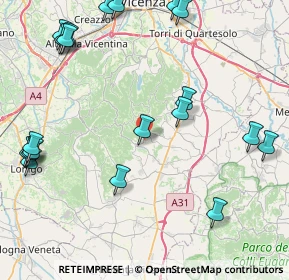 Mappa Contra' dei Munari, 36024 Mossano VI, Italia (11.0385)