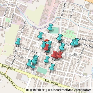 Mappa Piazza Carlo Leoni, 35030 Selvazzano dentro PD, Italia (0.20357)