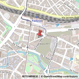 Mappa Via Ugo Foscolo, 11, 35131 Padova, Padova (Veneto)
