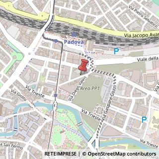 Mappa Via Ugo Foscolo, 13, 35131 Padova, Padova (Veneto)