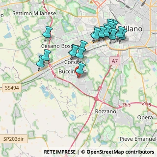 Mappa P.C. Castello, 20090 Buccinasco MI, Italia (4.259)
