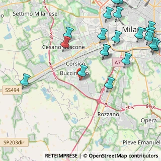 Mappa P.C. Castello, 20090 Buccinasco MI, Italia (5.8585)