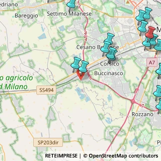 Mappa Via Salerno Carlo, 20090 Trezzano sul Naviglio MI, Italia (6.6795)