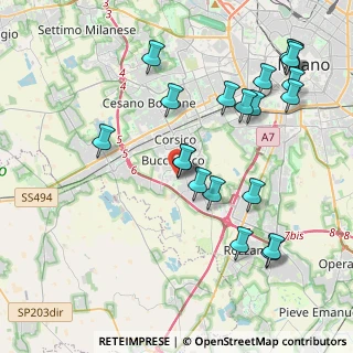 Mappa Via G. Pergolesi, 20090 Buccinasco MI, Italia (4.466)