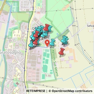 Mappa Via Selvanesco, 20142 Milano MI, Italia (0.31786)