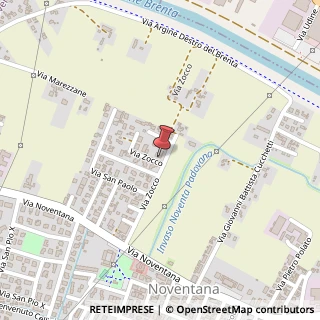 Mappa Via San Leopoldo, 2, 35027 Noventa Padovana, Padova (Veneto)