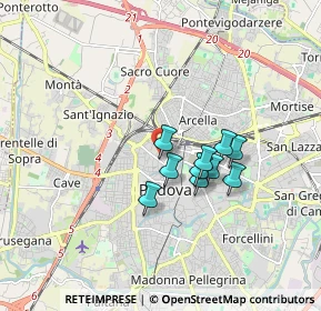 Mappa Via E. Vendramini, 35137 Padova PD, Italia (1.57273)