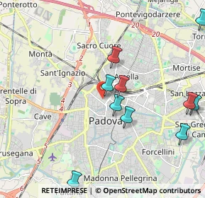 Mappa Via E. Vendramini, 35137 Padova PD, Italia (2.42455)