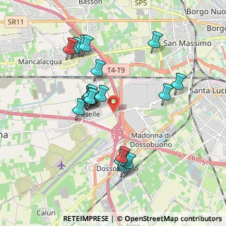 Mappa Via Canova, 37030 Verona VR, Italia (1.7975)