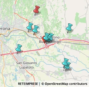 Mappa Raccordo Autostradale Verona Est, 37036 San Martino Buon Albergo VR, Italia (3.02636)
