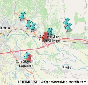 Mappa Raccordo Autostradale Verona Est, 37036 San Martino Buon Albergo VR, Italia (3.00364)