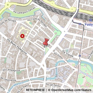 Mappa Piazzale Mazzini,  21, 35137 Padova, Padova (Veneto)
