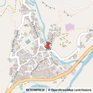 Mappa Strada Statale della Val Locana,  22, 10080 Sparone, Torino (Piemonte)