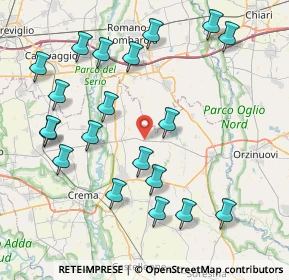 Mappa Strada Provinciale, 26014 Ricengo CR, Italia (9.089)