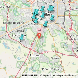 Mappa Via Gianluigi Banfi, 20142 Milano MI, Italia (4.60273)