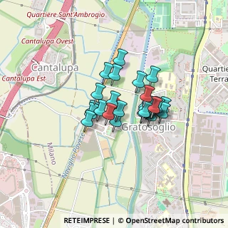 Mappa Via Gianluigi Banfi, 20142 Milano MI, Italia (0.28519)