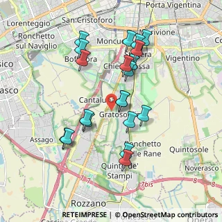 Mappa Via Gianluigi Banfi, 20142 Milano MI, Italia (1.7605)