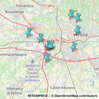Mappa Quadrante Europa, 37137 Verona VR, Italia (2.95182)