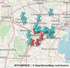 Mappa Vicolo Giuseppe Mazzini, 35137 Padova PD, Italia (10.30895)