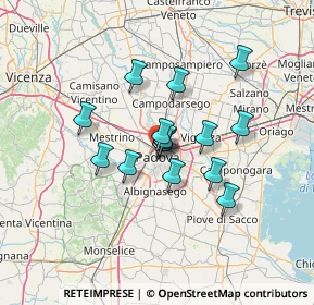 Mappa Vicolo Giuseppe Mazzini, 35137 Padova PD, Italia (9.99)