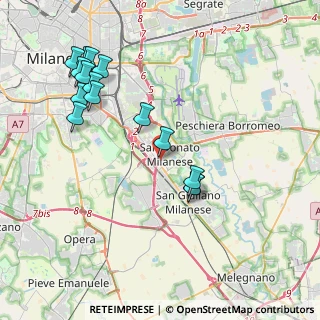 Mappa Piazza S. Donato, 20097 San Donato Milanese MI, Italia (4.32733)