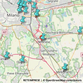 Mappa Piazza S. Donato, 20097 San Donato Milanese MI, Italia (6.949)