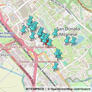 Mappa Piazza S. Donato, 20097 San Donato Milanese MI, Italia (0.37)
