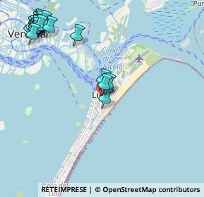 Mappa Via Dandolo Enrico, 30126 Venezia VE, Italia (2.7905)