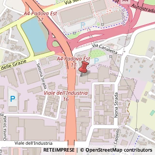 Mappa Via Nona Strada, 23, 35129 Padova, Padova (Veneto)