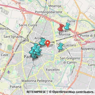 Mappa Via Francesco Rismondo, 35131 Padova PD, Italia (1.42615)