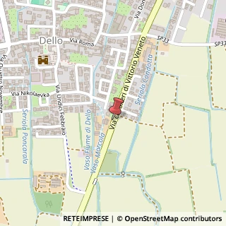 Mappa Strada Stradale, 25020 Dello BS, Italia, 25020 Dello, Brescia (Lombardia)