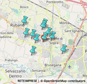 Mappa Via S. Giustina, 35030 Caselle PD, Italia (1.19273)