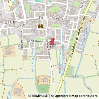 Mappa Via Risorgimento, 4, 25020 Dello, Brescia (Lombardia)