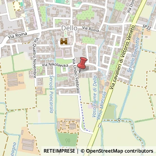 Mappa Via Risorgimento, 6, 25020 Dello, Brescia (Lombardia)