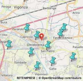 Mappa Via Fiessetto, 30039 Stra VE, Italia (2.26091)