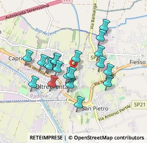 Mappa Via Fiessetto, 30039 Stra VE, Italia (0.755)