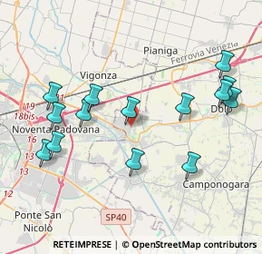 Mappa Via Fiessetto, 30039 Stra VE, Italia (4.26286)