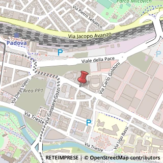 Mappa Via Niccol? Tommaseo, 70, 35131 Padova, Padova (Veneto)