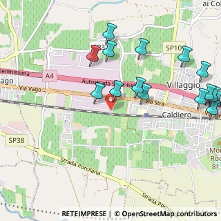 Mappa Via Luigi Galvani, 37042 Caldiero VR, Italia (1.24467)